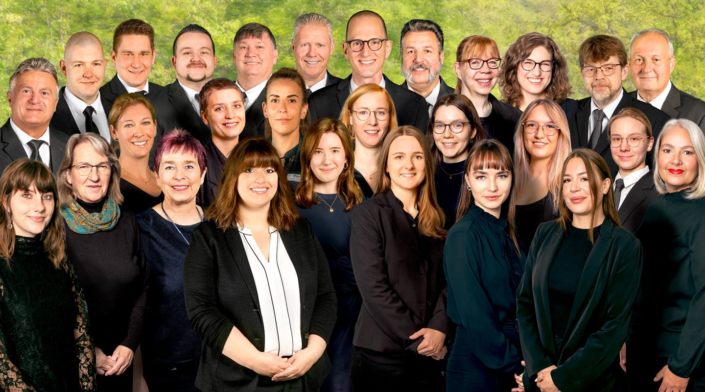 Mitarbeitende von Wiese Bestattungen