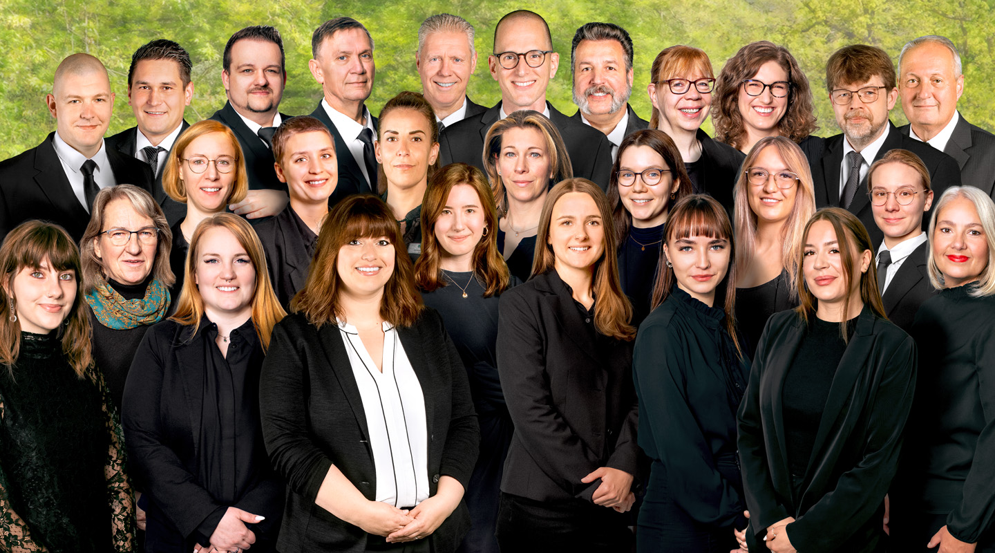 Mitarbeitende von Wiese Bestattungen