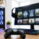Digitaler Nachlass für Gamer und Influencer Ein leerer Gaming-Platz